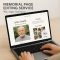 Memorial Page Editing